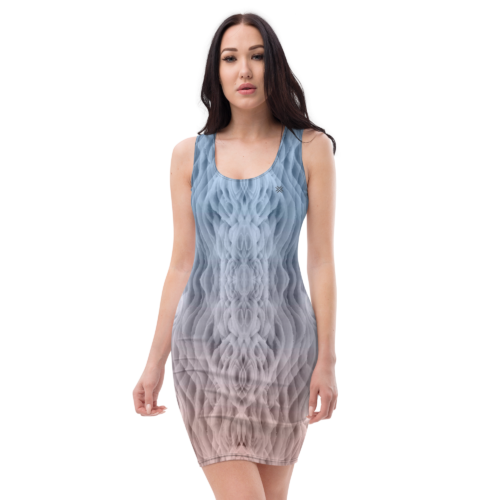 all-over-print-bodycon-dress-white-front-67b9bf9d46966.png Hazelglow Luxury Designer Bodycon Dress