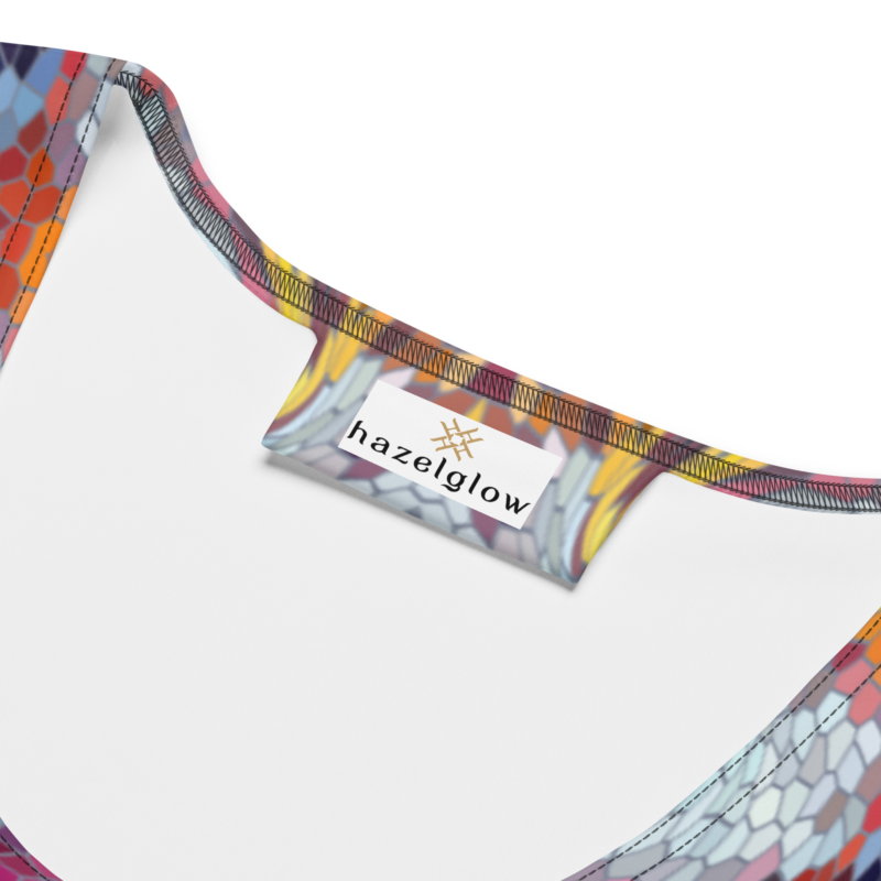 Spell Abstract Art Luxury Bodycon Dress by Hazelglow