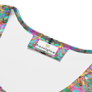 Harmony Abstract Artistic Luxury Bodycon Dress by Hazelglow