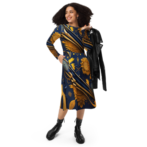 all-over-print-long-sleeve-midi-dress-white-front-67b99b4a7a2c2.png All-over print long sleeve midi dress designer collection